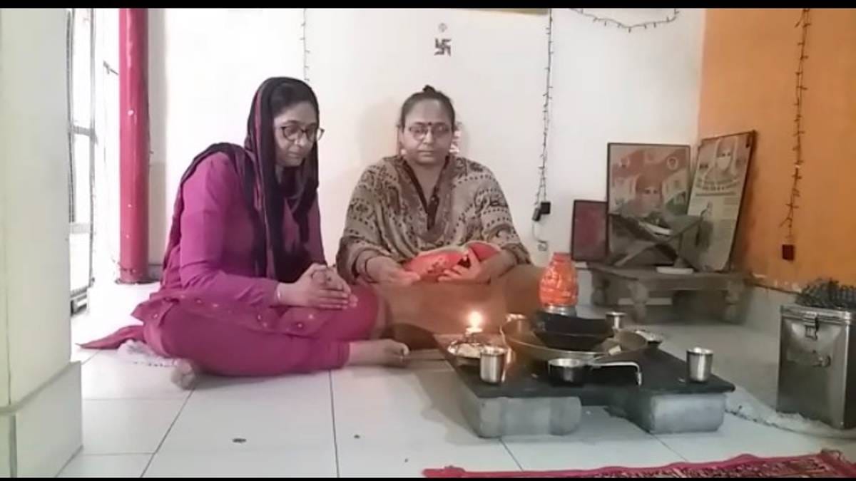 Family members of Ritwik Varshney pray for his safety | By special arrangement