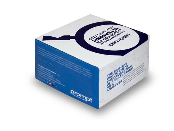 Prompt Equipments' receives Patent for Calibration Liquid for Ultrasonic Milk Analyzers