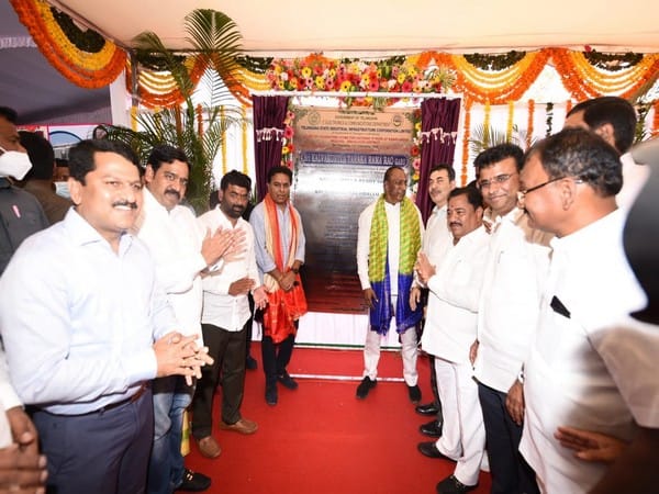 Telangana Minister KTR lays foundation for IT park in Hyderabad
