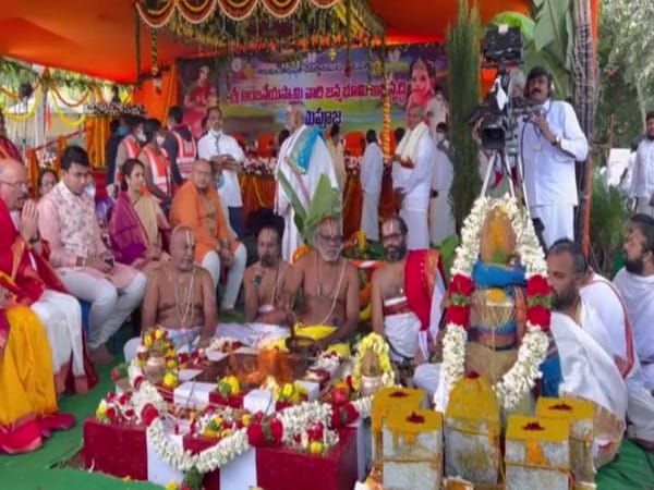 Tirupati: Bhumi Pujan held at Lord Hanuman's birthplace at Anjanadri in Tirumala