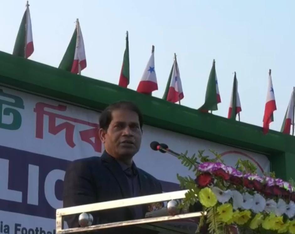 TMC MLA Monirul Islam at the PFI meeting in Murshidabad on 17 February | Sreyashi Dey | ThePrint