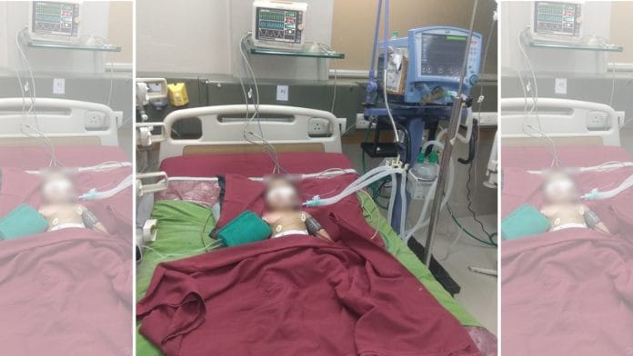 The eight-month-old in hospital | Photo: By special arrangement