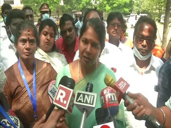 DMK MP Kanimozhi slams BJP over hijab row, says it turns people against people