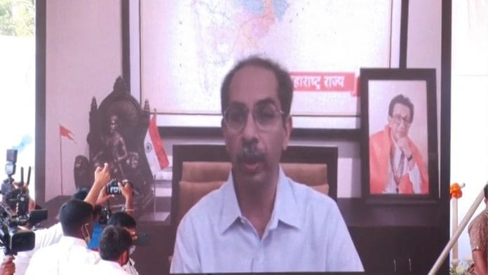 Maharashtra CM Uddhav Thackeray virtually launched India’s first water taxi and inaugurated the Belapur jetty on 17 February | YouTube/@PIBMumbai