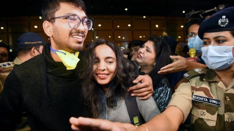 Smiles and relief at Mumbai airport as families welcome students evacuated from Ukraine