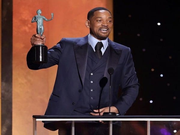 Will Smith bags his first SAG Award for Best Actor 