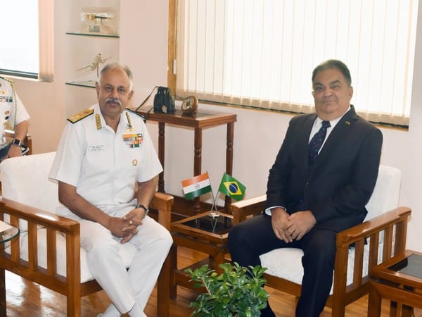 Brazilian delegation visits Western Naval Command in Mumbai