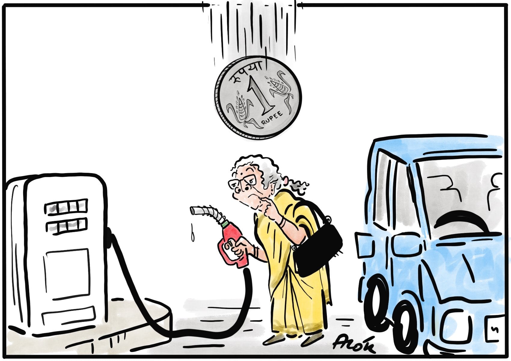 Alok Nirantar | Twitter/@caricatured