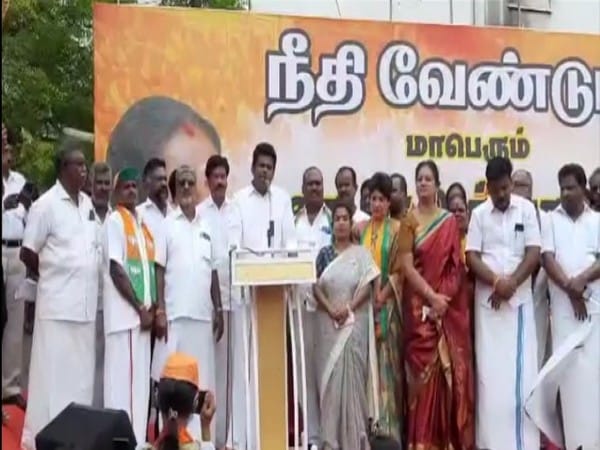 Tamil Nadu: BJP holds protest over Virudhunagar rape incident