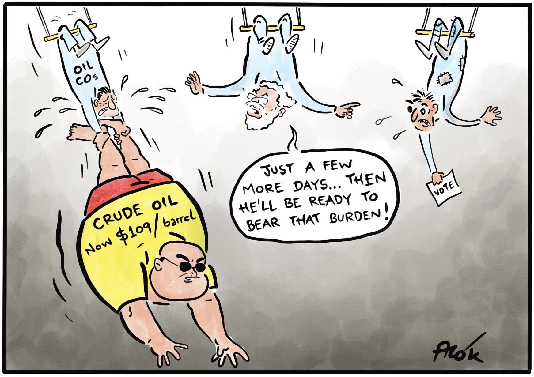 Alok Nirantar | Twitter/@caricatured