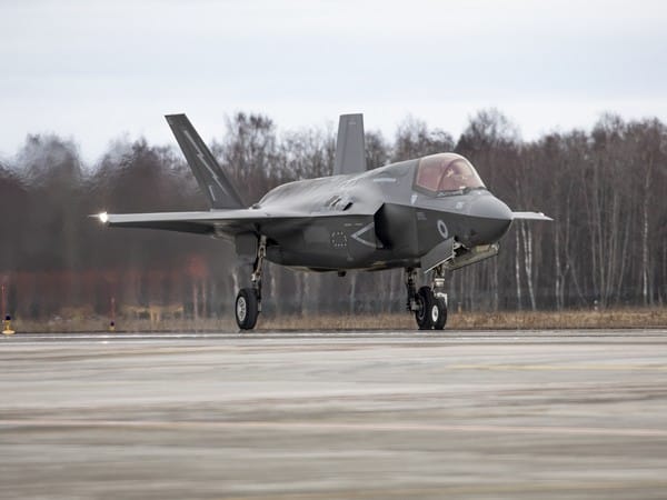 F-35B Lightning aircraft sent to Estonia for policing of NATO airspace