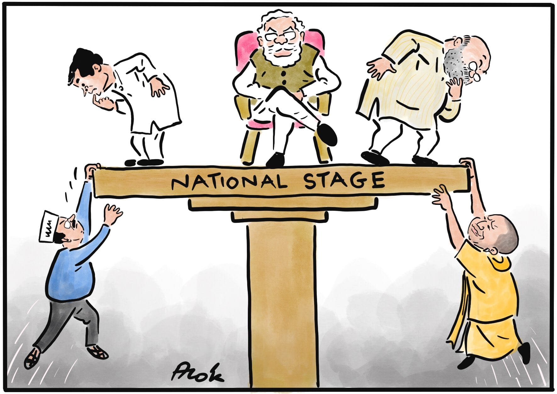 Alok Nirantar | Twitter/@caricatured