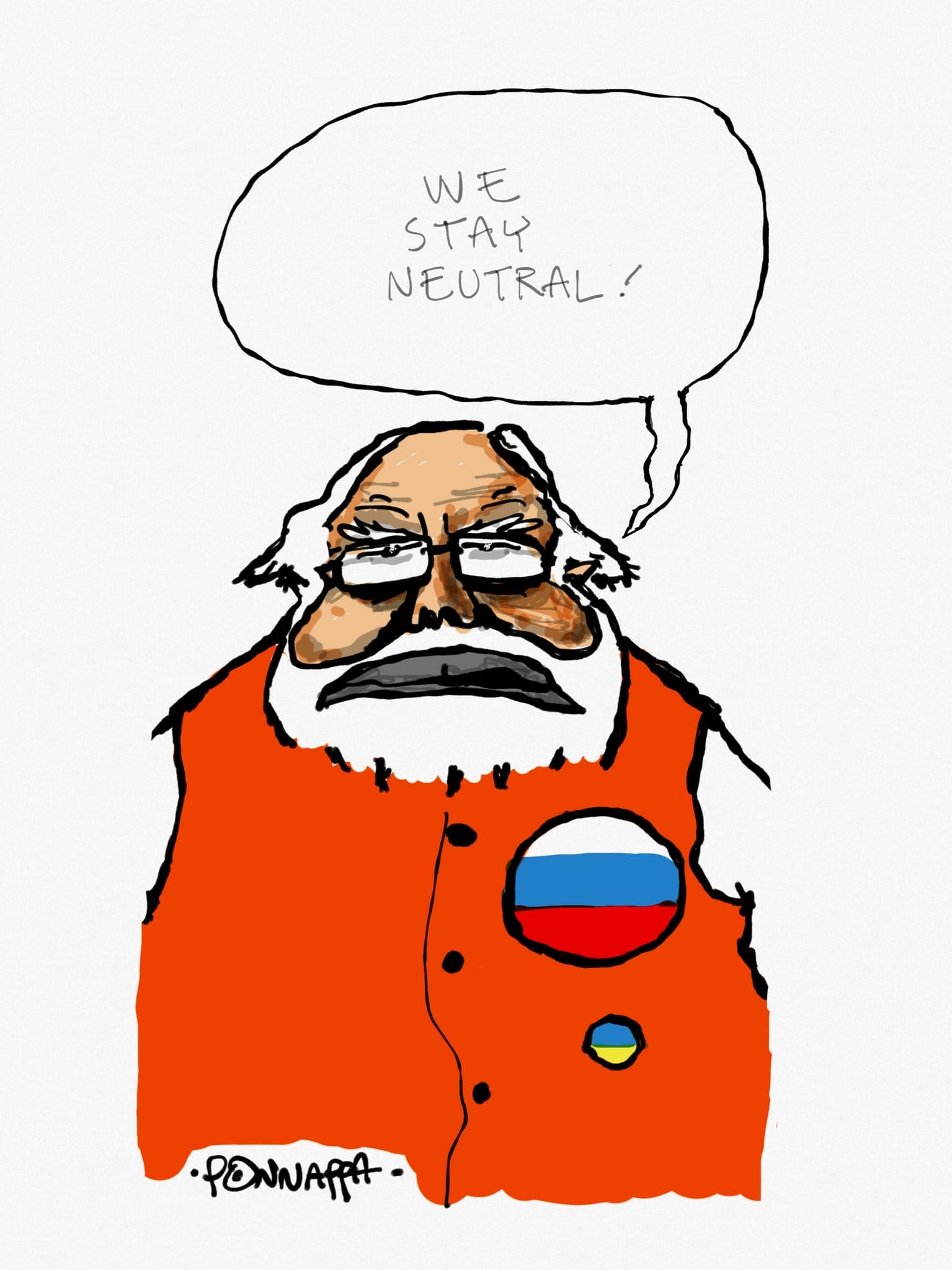 Nala Ponnappa | Twitter/@PonnappaCartoon