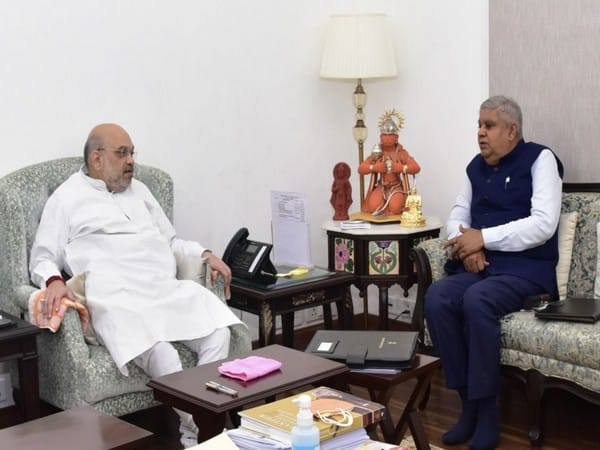 WB Governor Jagdeep Dhankhar meets Amit Shah in Delhi amid row over Birbhum violence 