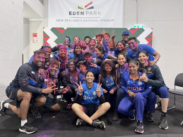 Women's CWC: Team India celebrate Holi in Auckland before next clash