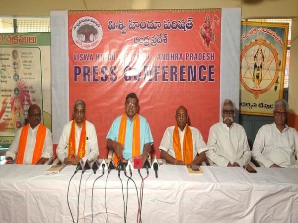 VHP leader accuses YSRC party government in Andhra of 'supporting' conversions