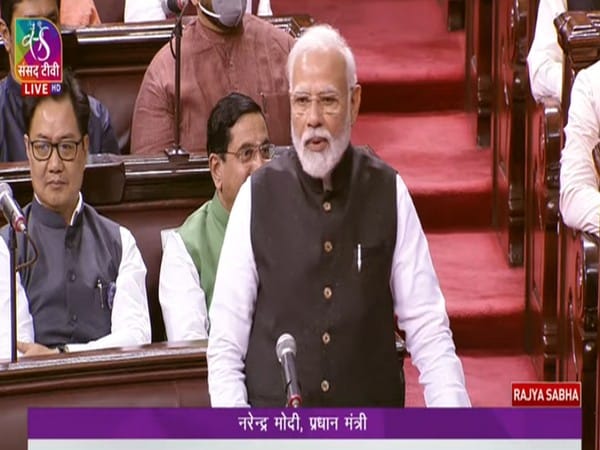 Come again, PM Modi tells 72 retiring Rajya Sabha MPs
