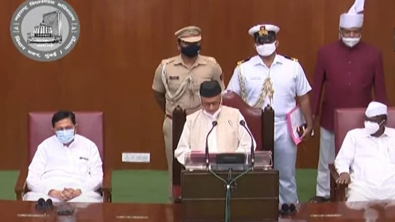 A minute’s speech, walkout before national anthem: Fresh row over Maharashtra Governor Koshyari