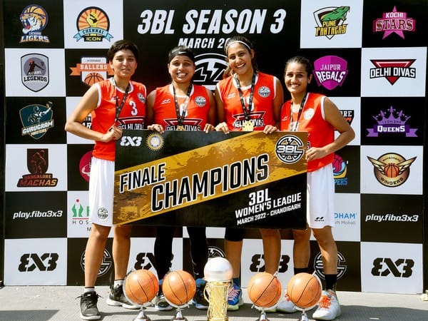 Delhi Divas crowned as Women's Champions of 3X3 Pro Basketball League