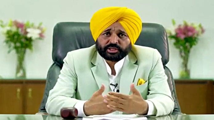 File photo of Punjab Chief Minister Bhagwant Mann