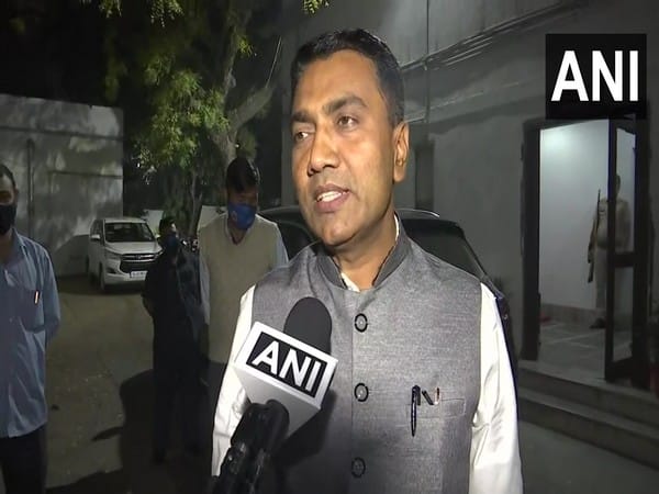 Goa: Pramod Sawant arrives in Delhi, says will meet central leadership to consult over next course of action in the state