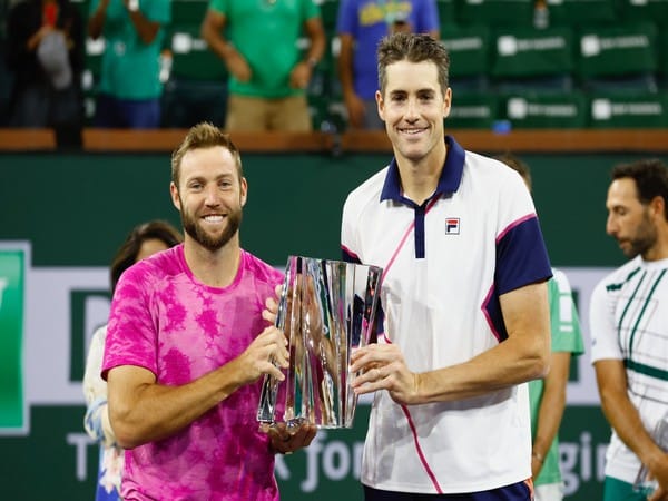 Indian Wells: America's Jack Sock, John Isner win men's doubles title