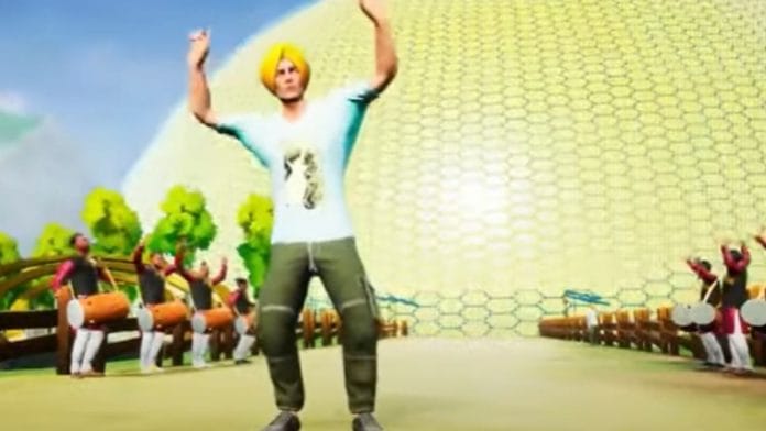 Screenshot of 'Balle Balle Land' | YouTube | Daler Mehndi