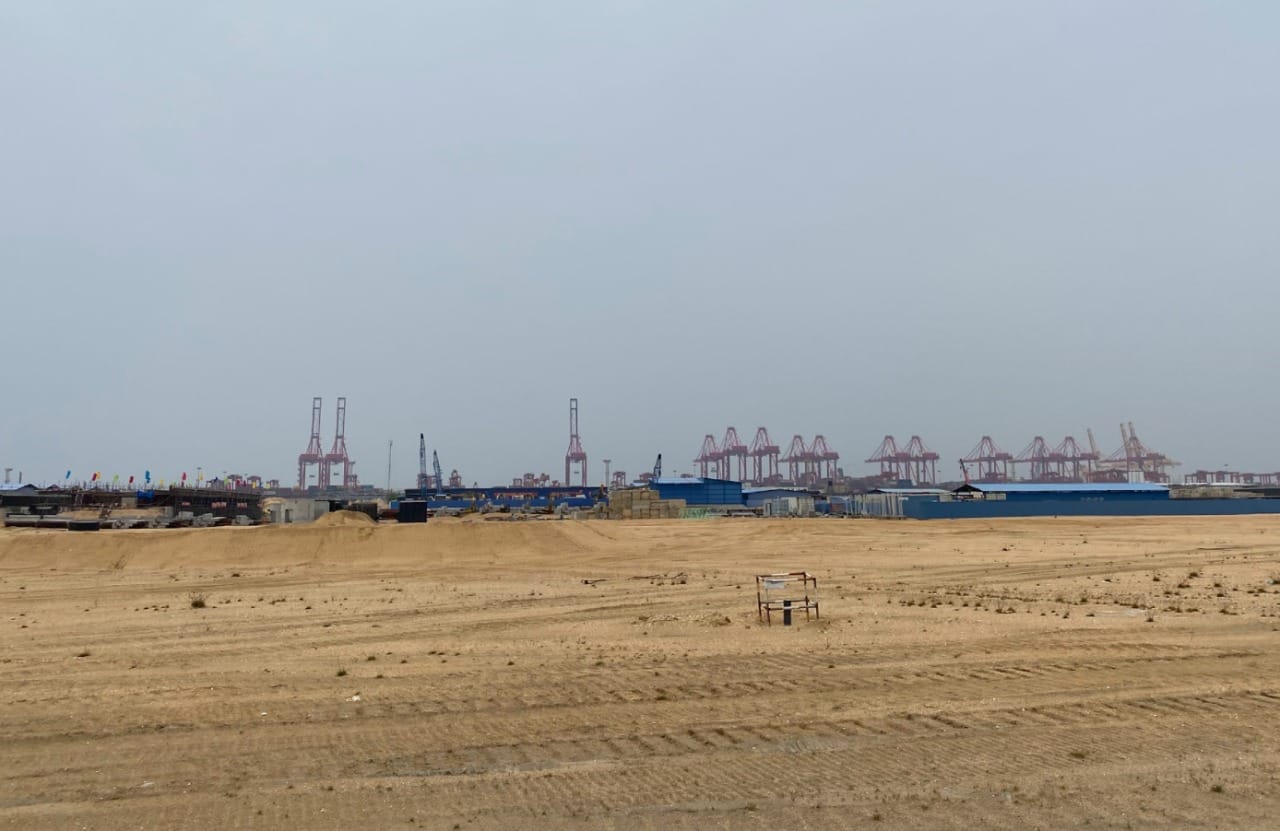 A view of the ECT and WCT in Colombo. | Photo: Nayanima Basu/ThePrint