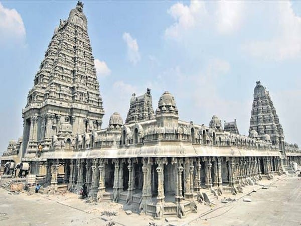 Telangana CM KCR likely to attend inauguration ceremony of revamped Yadadri temple 