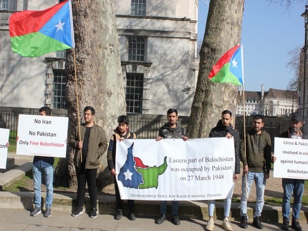 Free Balochistan Movement holds protests in UK, Germany