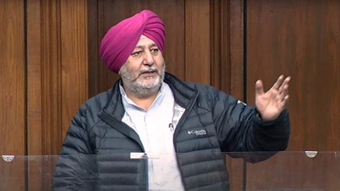 File image of Congress MP Jasbir Singh Gill | ANI