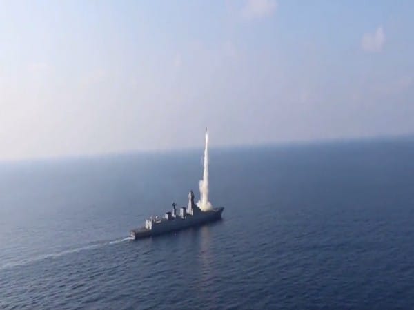 Navy successfully test-fires BrahMos cruise missile from INS Chennai