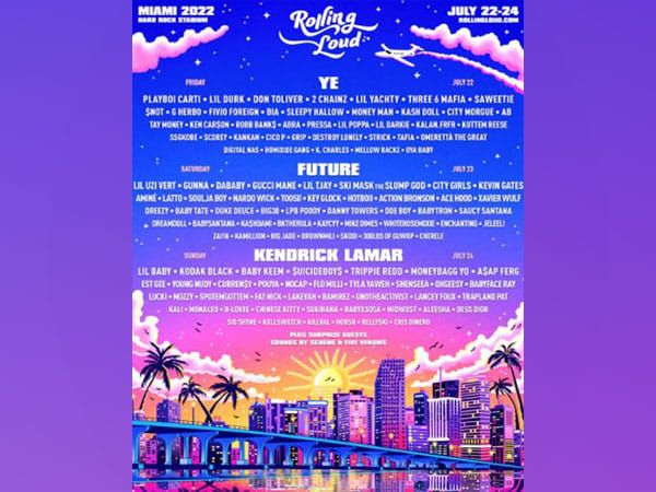 Kanye West, Kendrick Lamar, Future set to headline Rolling Loud Miami 2022