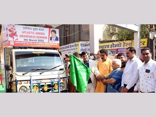 World Aplastic Anemia Day: Anemia Rath flagged off in Indore on the part of the anaemia awareness campaign