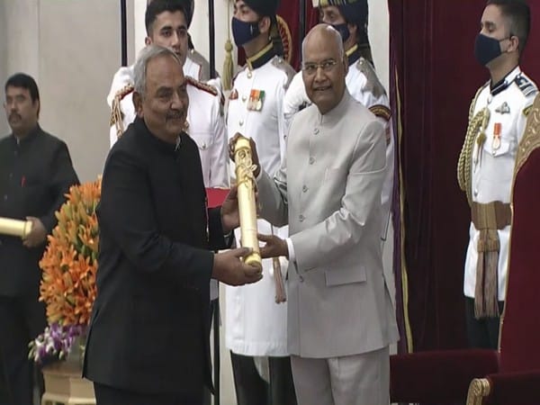 Former CAG Rajiv Mehrishi receives Padma Bhushan, in field of Civil Services