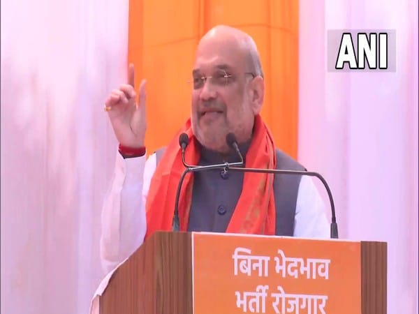 Akhilesh can't see improvement in law and order in UP as he wears dark glasses: Amit Shah
