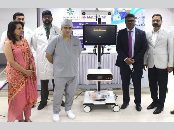 SRV Hospitals and Lokmanya Hospital collaborate to launch a New Centre of Excellence in Robotic Orthopaedics
