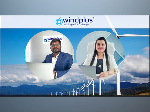 Windplus's Renewable Energy Services achieves global recognition under the leadership of Dr Karunamoorthy and Miss Mansi Thakkar