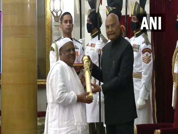 Karnataka's Abdul Khader Nadakattin receives Padma Shri award for contribution to agriculture 