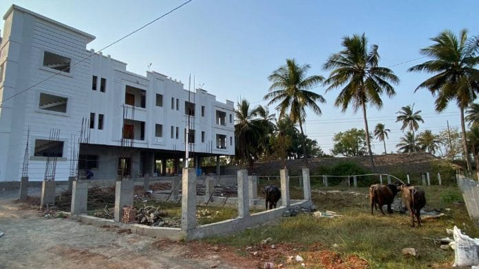 The religious centre run by the accused | Photo: Rishika Sadam | ThePrint