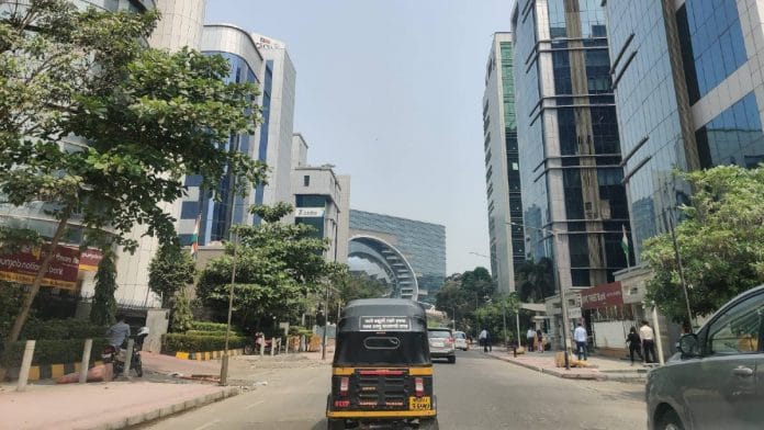 A view of the Bandra Kurla Complex in Mumbai | Purva Chitnis | ThePrint