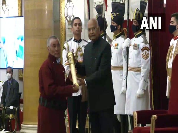Wood carving artist from Ladakh, Tsering Namgyal conferred Padma Shri award 