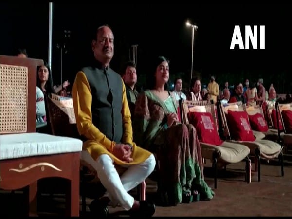 Lok Sabha speaker Om Birla attends MahaShivratri celebration organized by Isha Foundation in TN's Coimbatore  