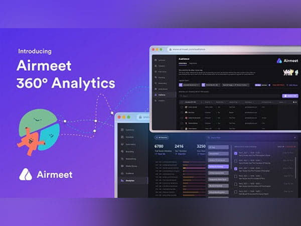 Event-led engagement platform Airmeet launches new 360 degree analytics to provide deeper data and analytics on virtual event performance