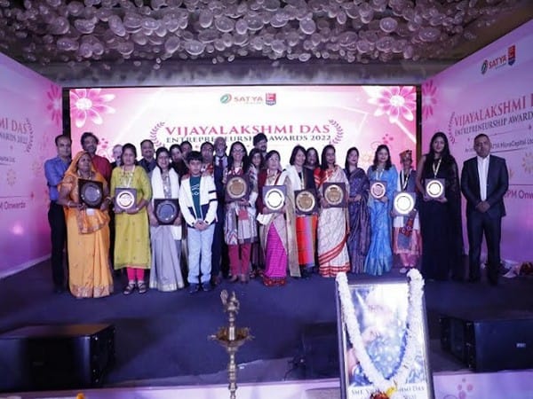 SATYA MicroCapital Ltd. Organizes Second Edition of Vijayalakshmi Das Entrepreneurship Awards on Women's Day