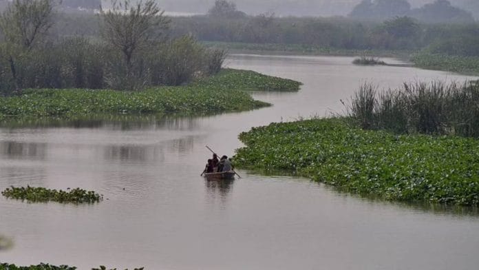Representational image | File photo of the Yamuna in Delhi | Photo: Suraj Singh Bisht | ThePrint