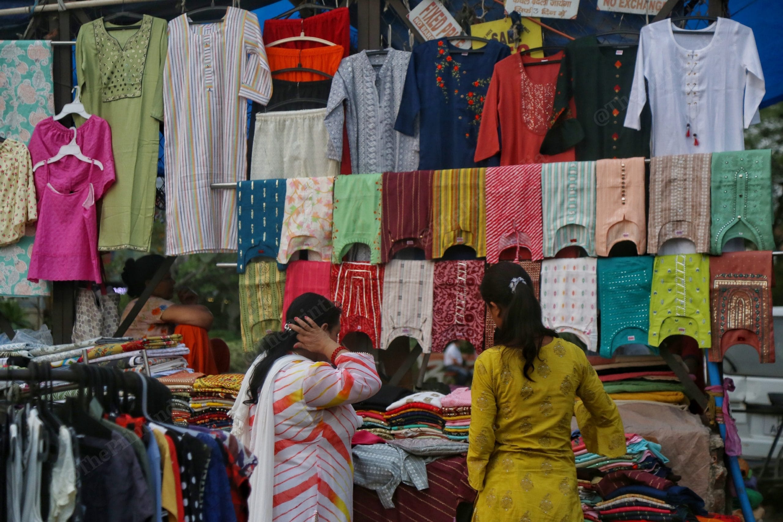 Shop in Lajpat Nagar market. | Photo Credit: Manisha Mondal