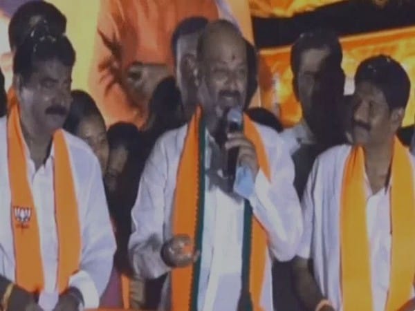 Take money from KCR, but vote for BJP: Bandi Sanjay urges people of Telangana