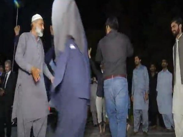 Pakistani nationals celebrate ouster of Imran Khan