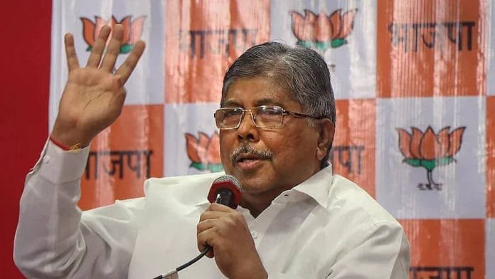 Chandrakant Patil was made the Maharashtra BJP president in 2019 | PTI photo